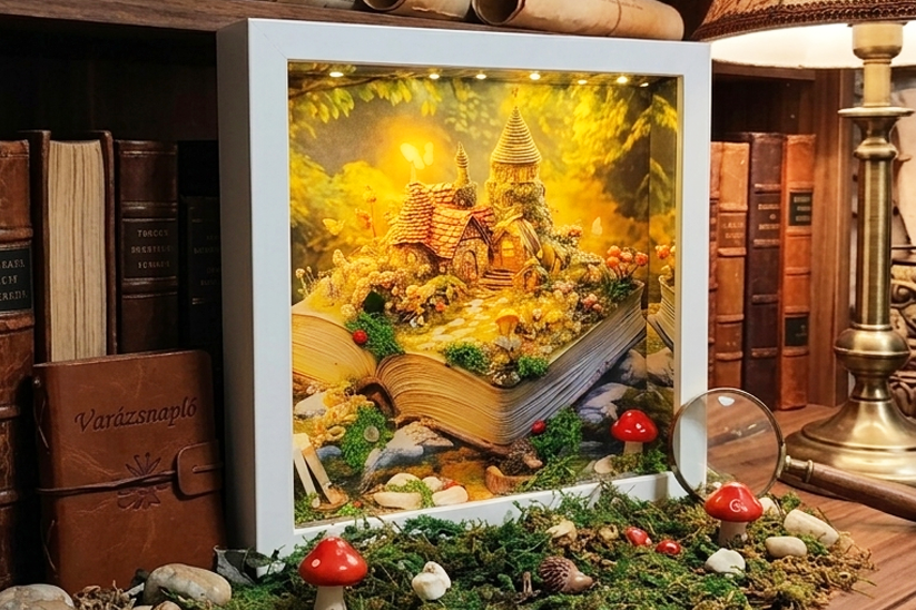 Mesekönyv kastéllyal